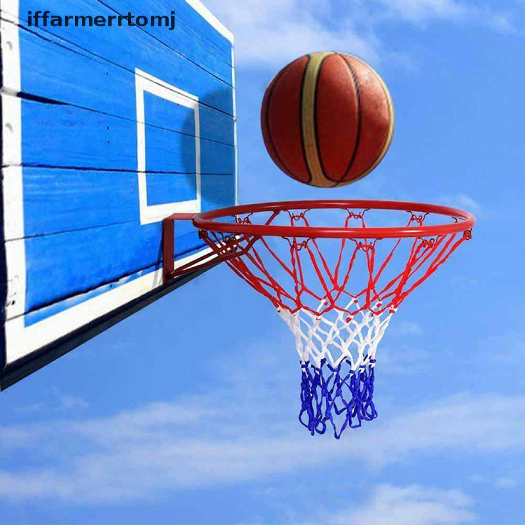 {iffarmerrtomj} Standard Basketball Net Nylon Hoop Goal Standard Rim For basketball stands hye