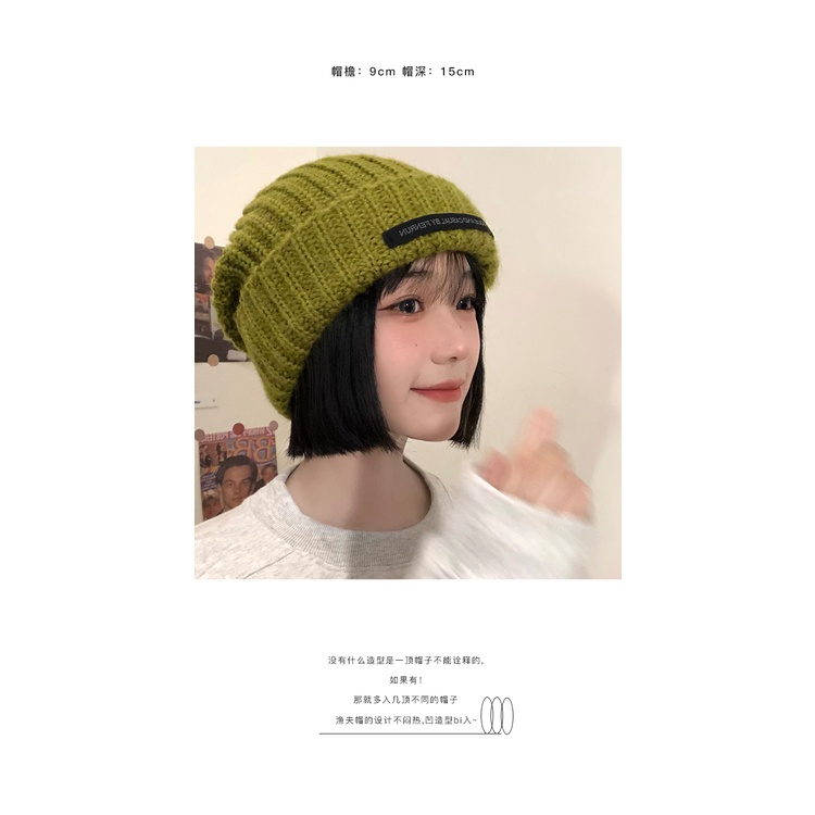 Mũ len dày dặn giữ ấm mùa đông thời trang cho nam nữ