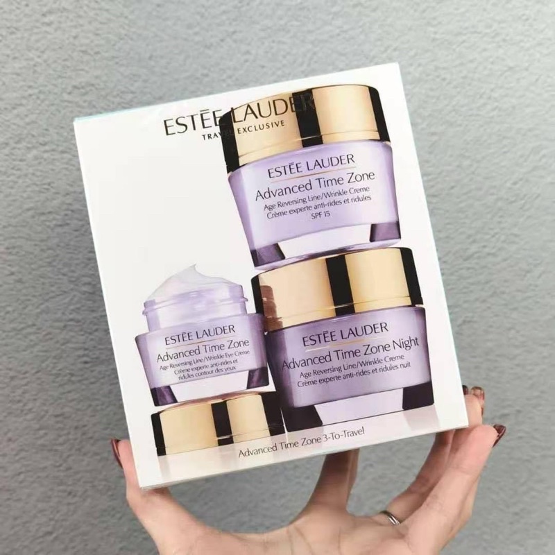 Set Bộ Dưỡng Da Estee Lauder Advanced Time Zone 3 món
