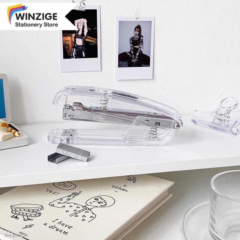 Winzige ins Stapler Clear Stapler Student Stationery Office Supplies