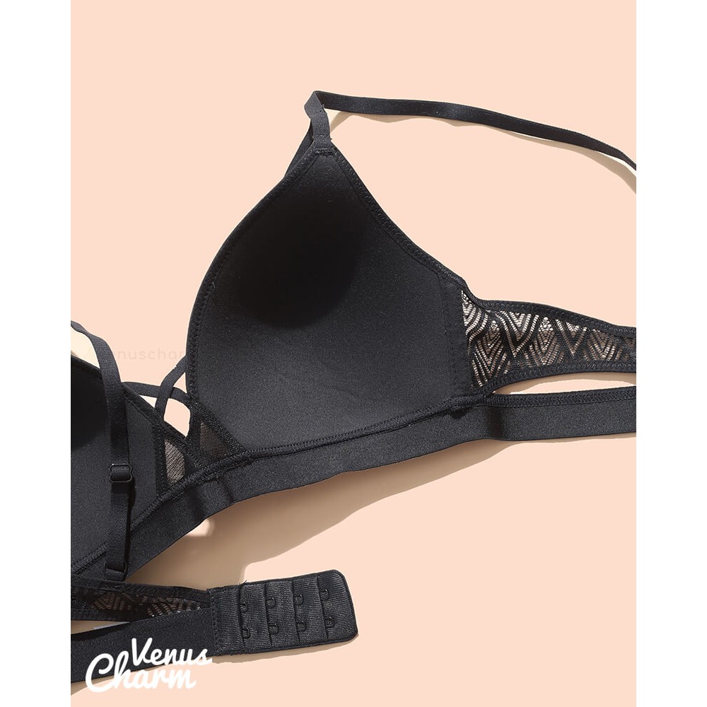 Venus Charm bộ đồ lót nữ ren không gọng, mút mỏng sexy dành cho ngực vừa và lớn Hera 0918 | BigBuy360 - bigbuy360.vn