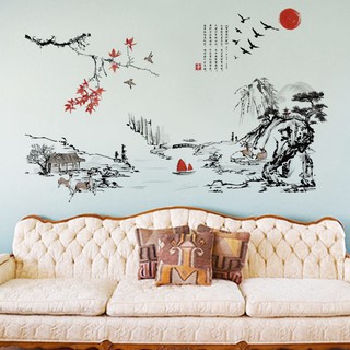 Decal dán tường nghệ thuật ABC1064