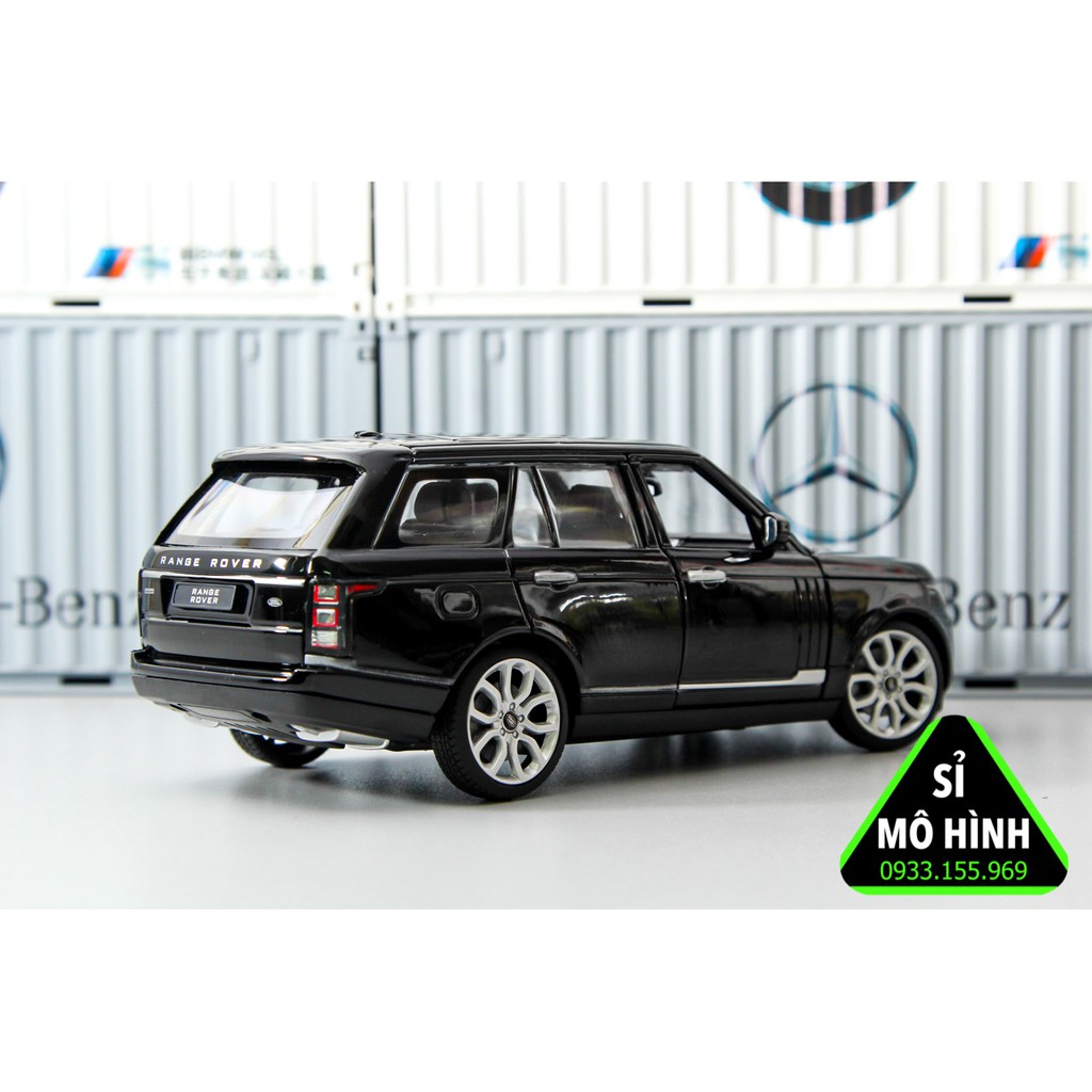 [ Sỉ Mô Hình ] Mô hình xe SUV Range Rover SVAutobiography 1:24