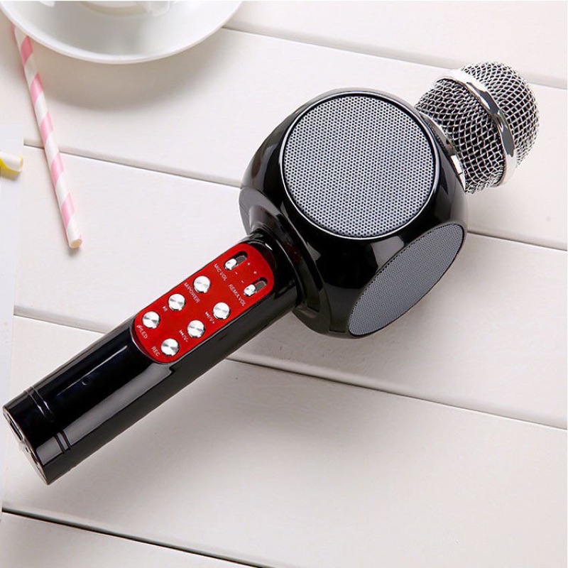 Micro Hát KARAOKE WS1816 BLUETOOTH WS-1816 Màu Ngẫu Nhiên