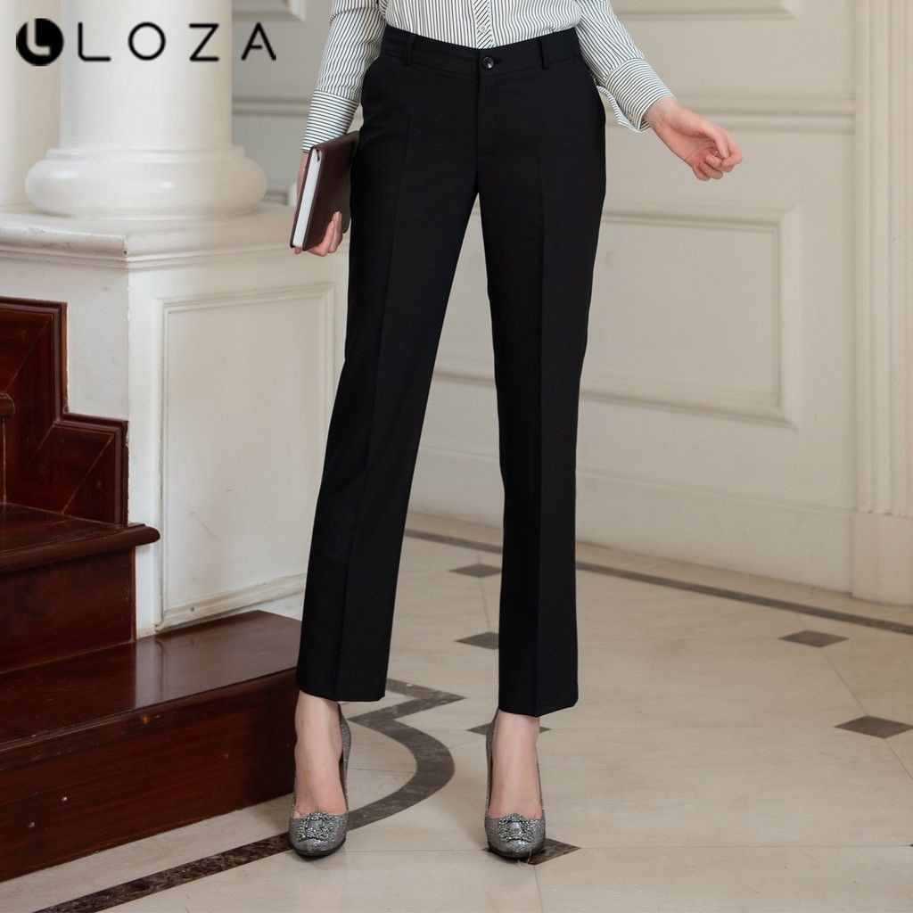 Quần âu công sở dáng côn đứng basic hot nhất 2020 - LOZA - QC3079 - Hàng mới về