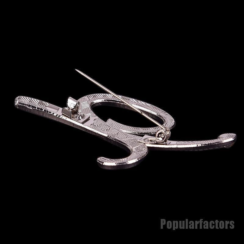 Ghim Cài Áo 26 Chữ Cái Lấp Lánh