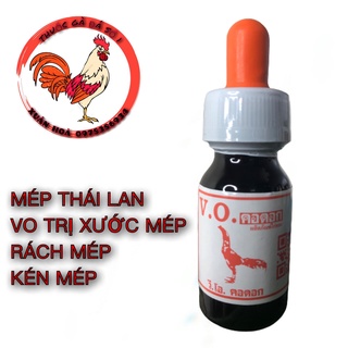 Mép VO bôi 3-5 hôm là khỏi kén mép rách mép