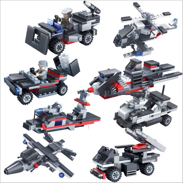 Bộ Lego Chiến Hạm, Tàu Sân Bay Quân Sự Dành Cho Trẻ Thỏa Sức Sáng Tạo