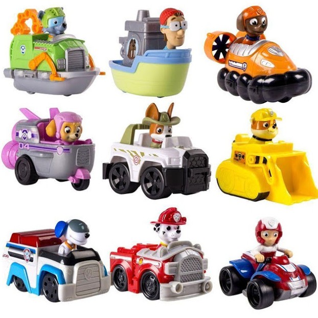 Paw Patrol Những chú chó cứu hộ size nhỏ - Chó liền xe