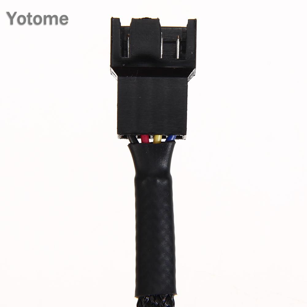 Set 5 Dây Cáp Nối Dài Quạt Tản Nhiệt 4 Pin 12in Cho Máy Tính