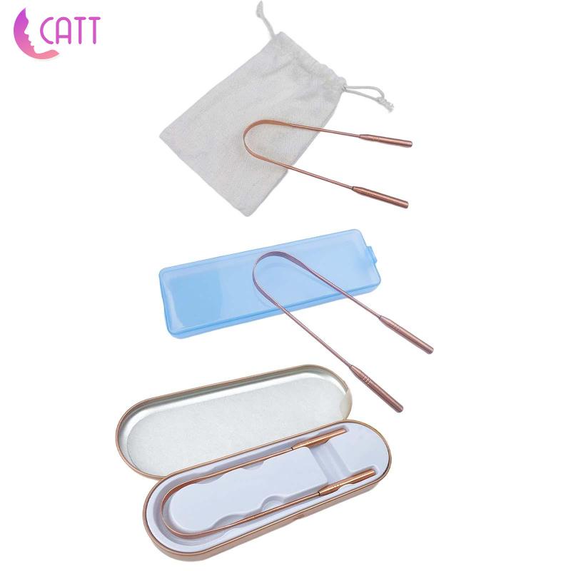 Dụng Cụ Cạo Lưỡi Bằng Đồng Nguyên Chất 100% Hình Chữ U