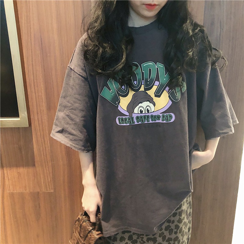 [SẴN KÈM ẢNH THẬT ] Áo Thun Nữ ULZZANG Đẹp Ovesize Tay Lỡ Unisex - Liti shop