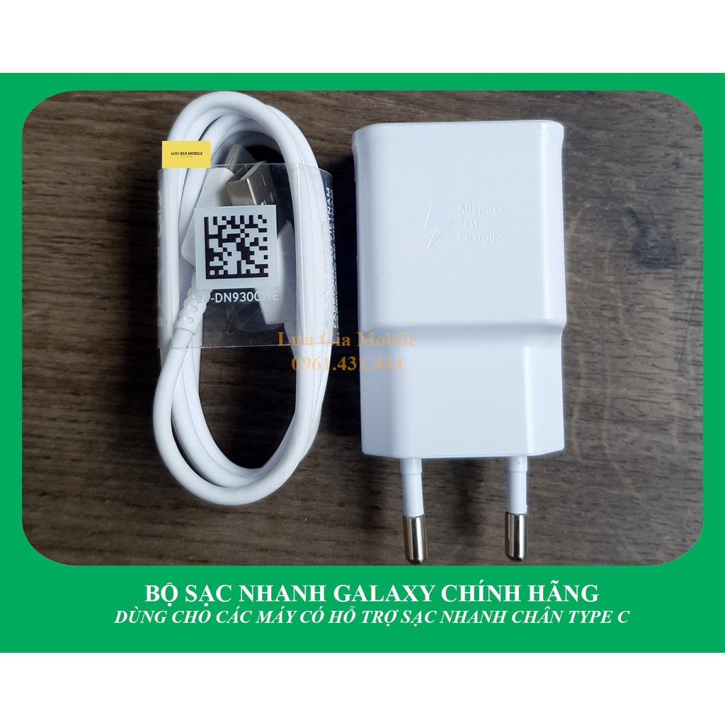 Bộ củ sạc nhanh Galaxy dòng A32 A52 A52S...zin hãng