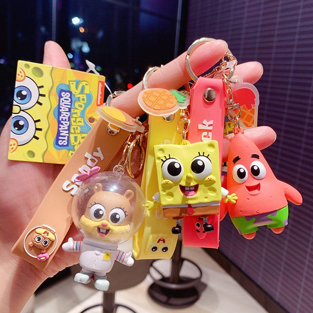 Mmluck Móc Khóa Hoạt Hình Krabs Boss Tentacles Patrick Star Squidward