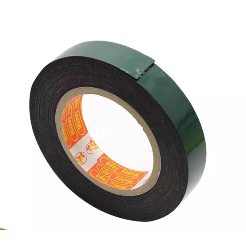 Băng dính xốp 2 mặt 2cm - Xanh