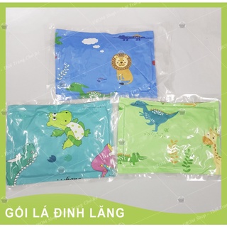 Gối đinh lăng cho bé sơ sinh và trẻ em vỏ cotton Anh Việt