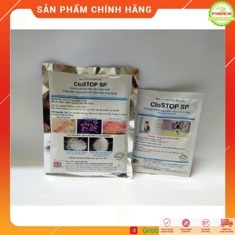 Men vi sinh Clostop SP Minh Hưng ️FREESHIP️ giúp phân khô giảm mùi hôi, kích thích tiêu hóa, tăng đề kháng