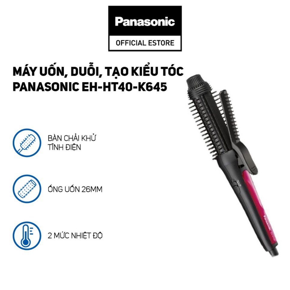 Máy tạo kiểu tóc Panasonic PAST-EH-HT40-K645, chính hãng, bảo hành 12 tháng trên toàn quốc