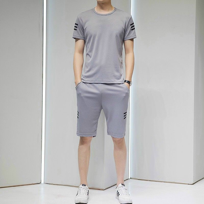 Bộ thể thao nam mặc nhà tập gym siêu mát có video