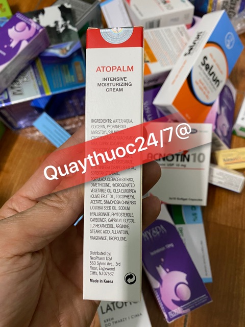 KEM DƯỠNG ẨM ATOPALM CREAM (30ml)