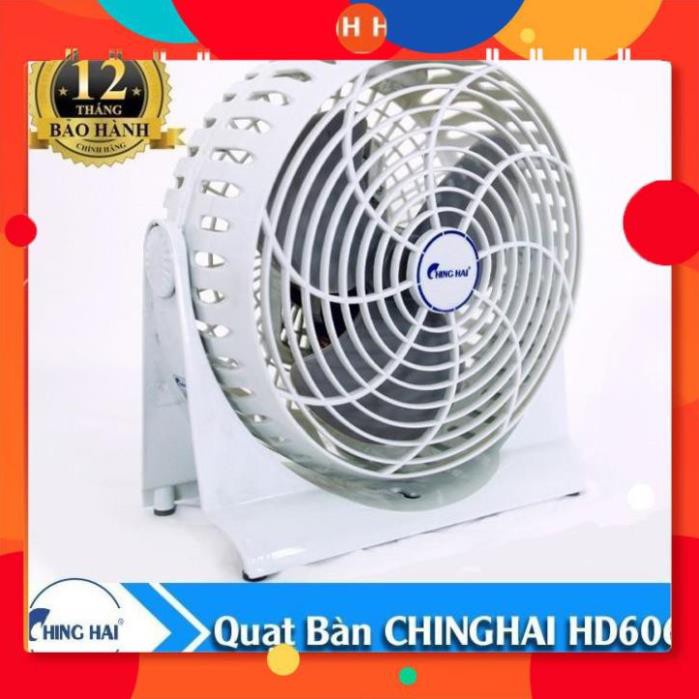 [FreeShip] Quạt bàn CHINGHAI HD606, Chính hãng - BH 12 tháng 24h