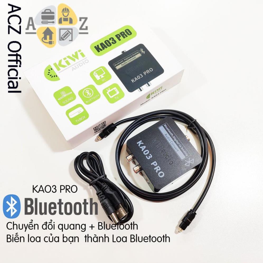 Bộ chuyển đổi âm thanh optical có Bluetooth KIWI KA03 PRO - BH 12 tháng