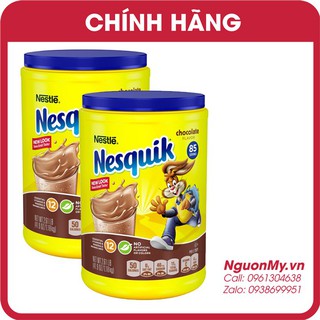 [Giá Hủy Diệt ] BỘT CACAO NESQUIK CHOCOLATE POWDER 1,19KG (HSD: 04/2020) Cao Cấp