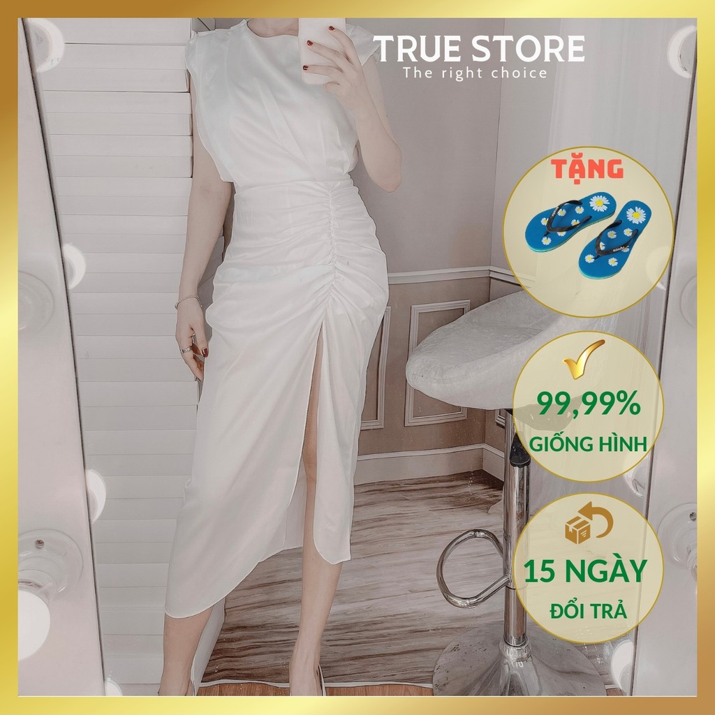 [SIÊU SALE] Đầm lụa dự tiệc thiết kế cao cấp phong cách sang trọng, True Store đảm bảo | BigBuy360 - bigbuy360.vn