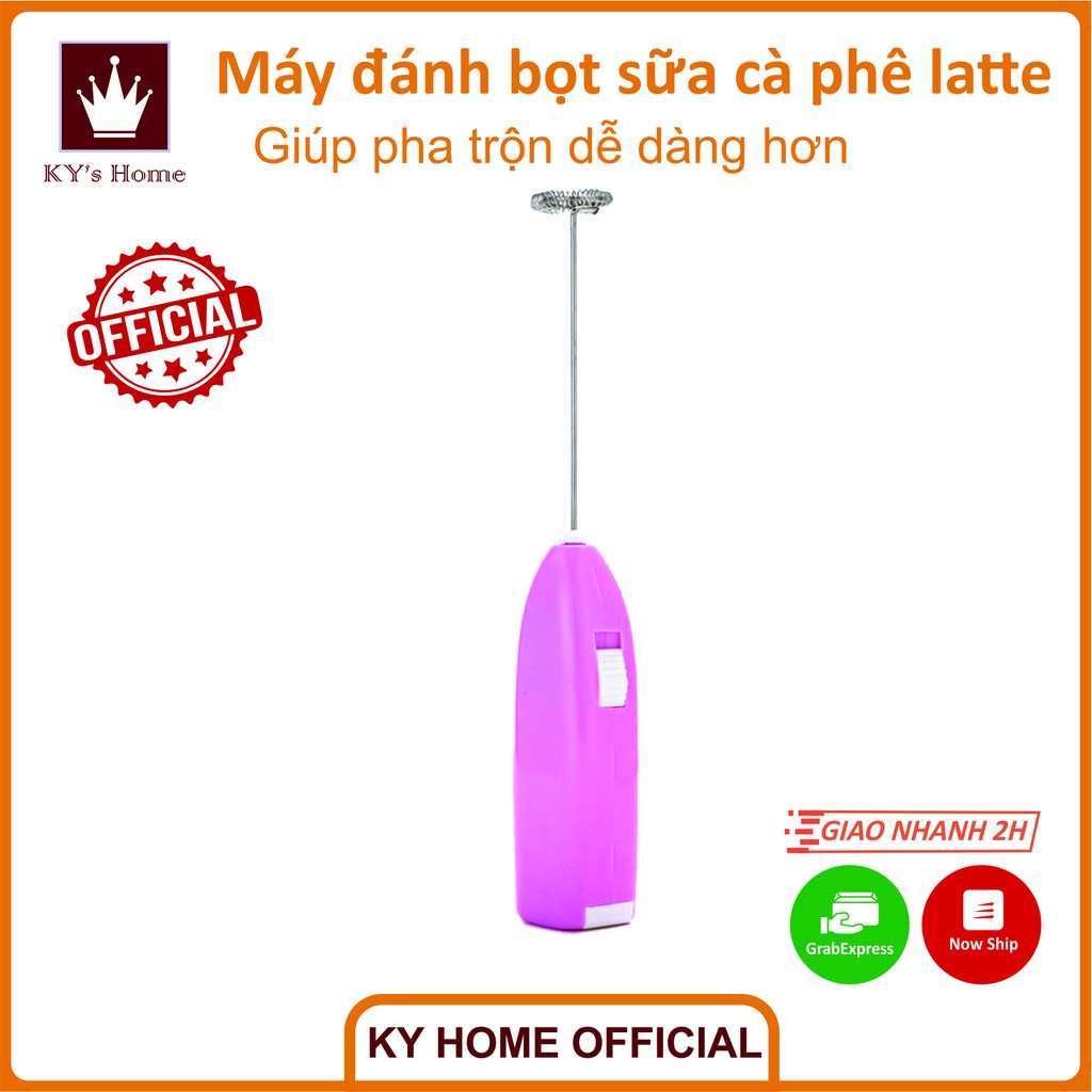 Máy đánh bọt sữa cà phê latte sử dụng pin LR6 1.5V dài 20 cm (loại thường)