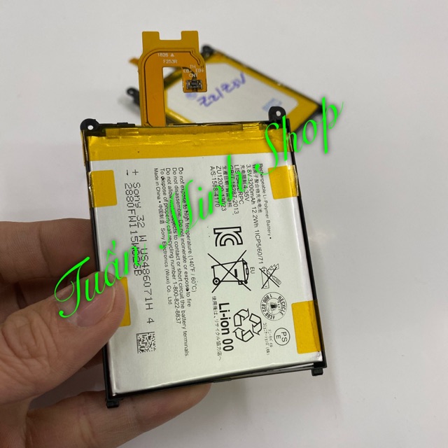 Pin Sony Z2/Z3V dùng chung - Tặng Seal dán