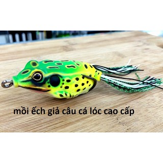 Mồi Ếch Giả Câu Cá Lóc Cao Cấp nặng 5g dài 4cm✅