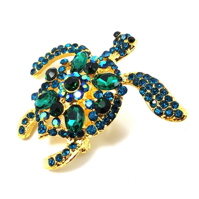 Ghim Cài Áo Hình Rùa Con Dễ Thương Dành Cho Nữ