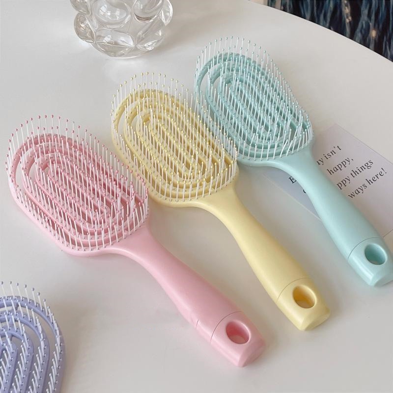 Lược Chải Tóc Bằng Nhựa Tạo Kiểu Tóc Thẳng Cho Bé