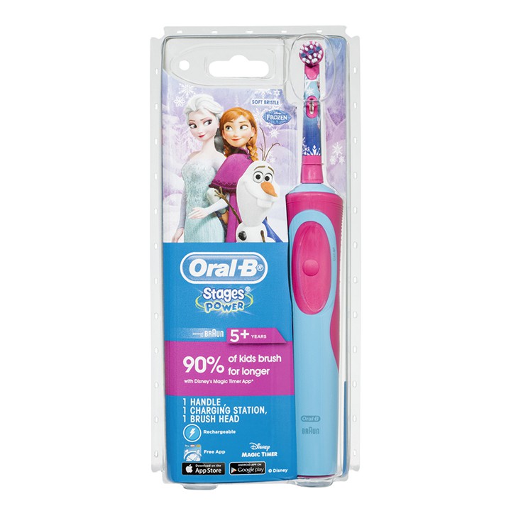 Bàn chải đánh răng điện Oral-B Frozen Kids