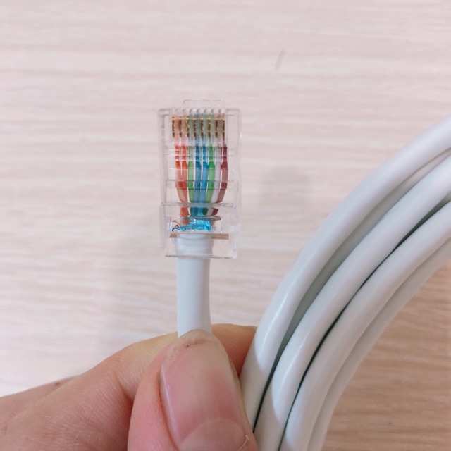 Dây mạng 5m bấm 2 đầu CAT 5E NANOCO , kết nối wifi