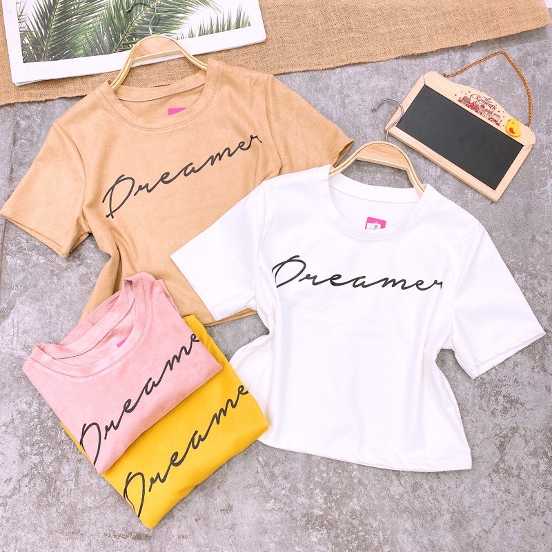 áo thun lửng vải da lộn