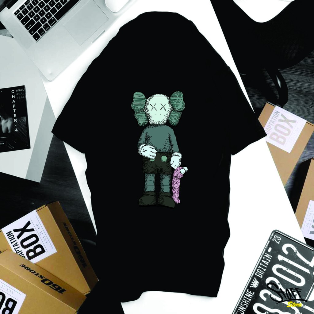 Áo Phông Kaws Áo Thun Cotton Thoáng Mát Co Giãn Thoải Mái Thời Trang Cá Tính Năng Động Hàng May Xuất Xưởng KING DC | BigBuy360 - bigbuy360.vn