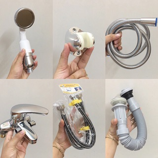 Bộ Sen Tắm Nóng Lạnh Liền Chậu Rửa Mặt 2 trong 1 BH 1 Năm