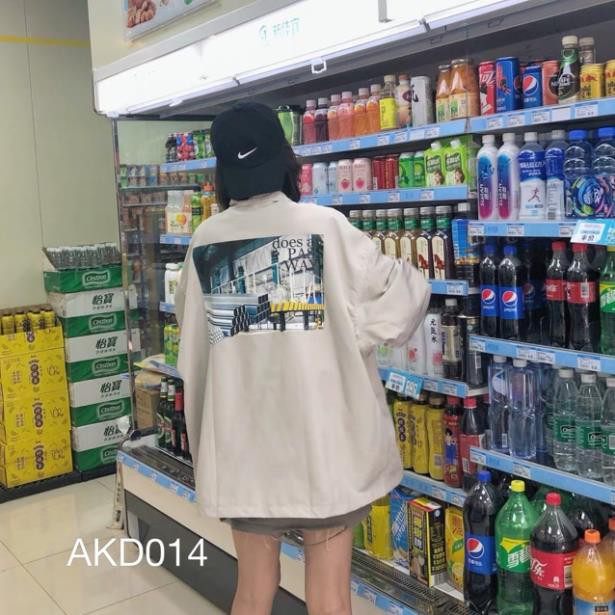 [Siêu Hot]  AKD014 - ÁO KHOÁC DÙ IN CHỮ DOES | BigBuy360 - bigbuy360.vn