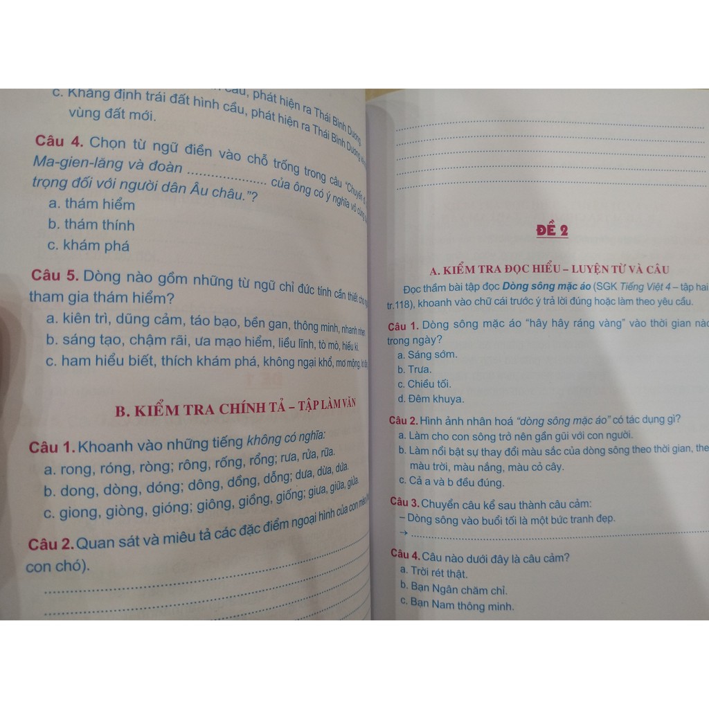 Sách - Tuyển chọn đề ôn luyện và tự kiểm tra tiếng việt lớp 4 lớp 1