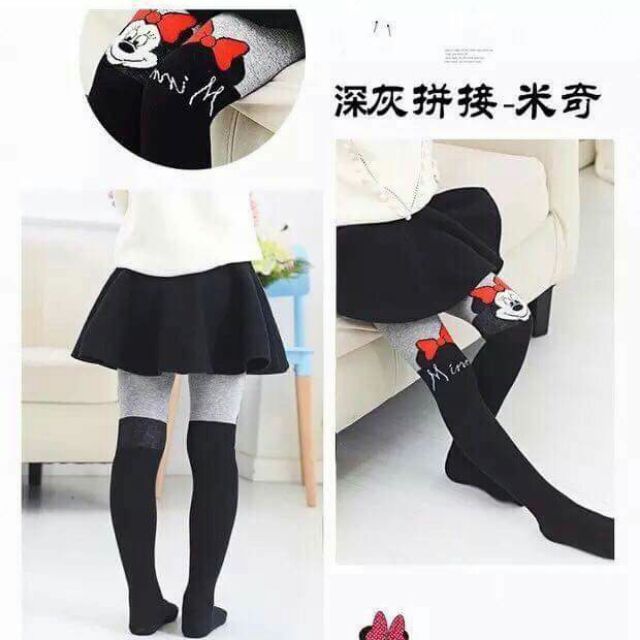 Quần tất mèo giả boot