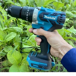 Thân máy khoan dùng pin Makita động cơ không chổi than siêu mạnh mẽ - Tặng kèm hộp nhựa đựng máy khoan