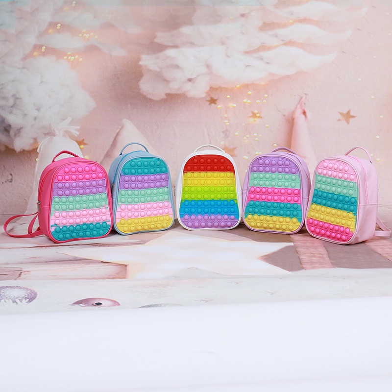 Balo Đeo Vai Bằng Silicon Thời Trang Dễ Thương Cho Bé