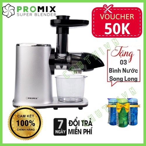 [Mã ELHA22 giảm 6% đơn 300K] (Mã CHUT002 giảm 8%) Máy ép chậm trục ngang Promix SJ-02 - Hàng chính hãng