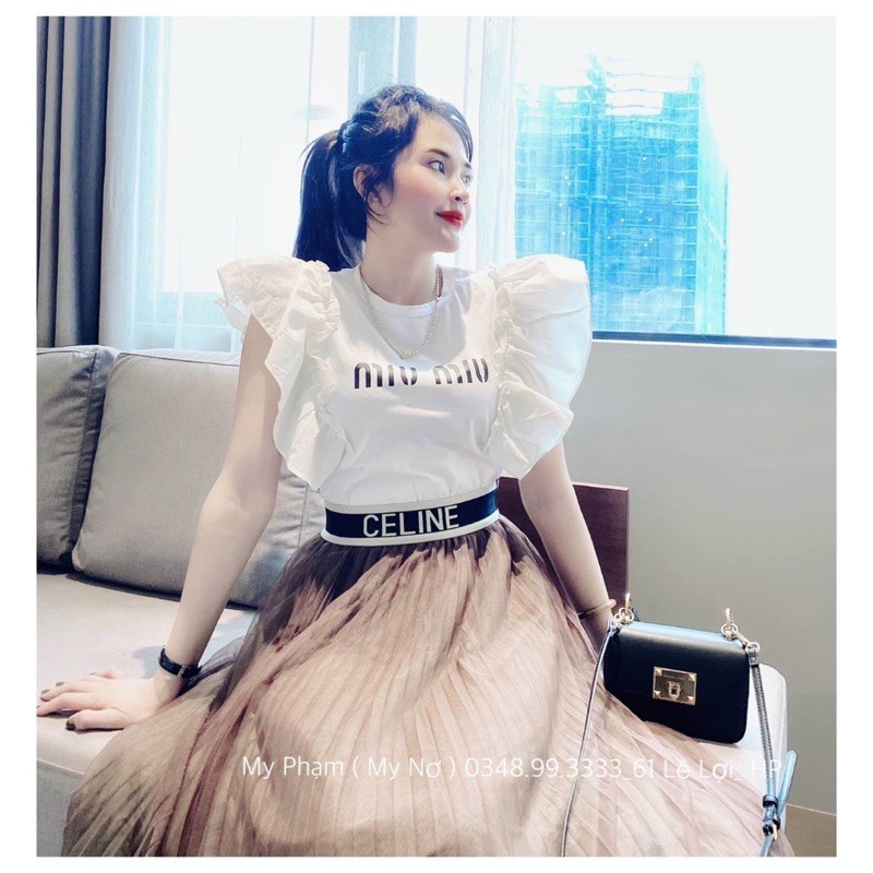 BÁN SỈ CHÂN VÁY LƯỚI CẠP CHỮ CE.LIN CHO NỮ | BigBuy360 - bigbuy360.vn