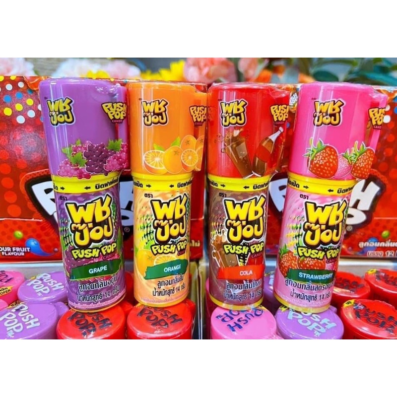 KẸO MÚT PUSH POP THÁI LAN