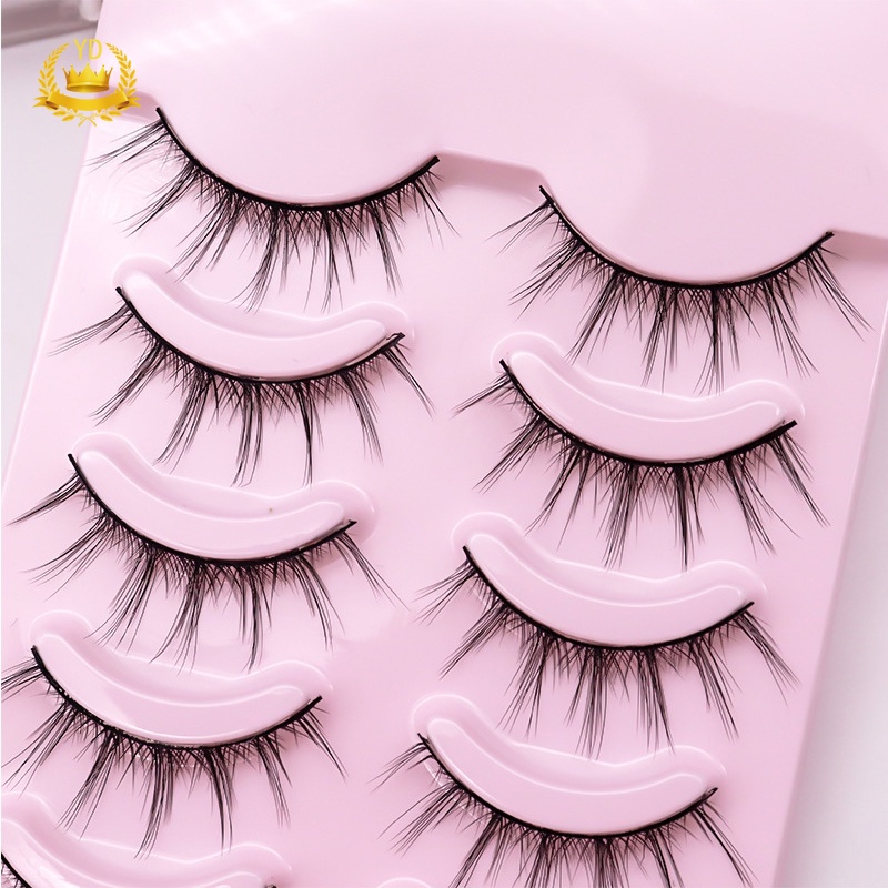 Lông Mi Giả 3D Tự Nhiên Kiểu Đuôi Cá Cho Nữ