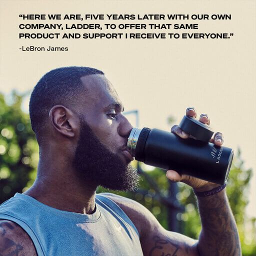 "LeBron James và Arnold": Whey Protein Isolate + chiết xuất cherry LADDER