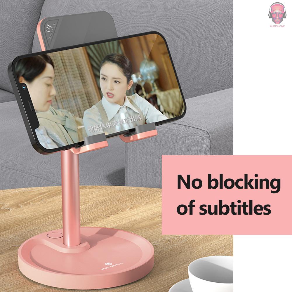 AUDI   Liftable Lazy Phone Stand for Live Stream/Online Course/Entertainment Compatible with Cellphones Tablets