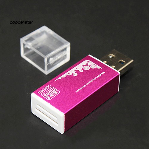 Đầu Đọc Thẻ Nhớ Usb 2.0 Tất Cả Trong 1 Cho Micro Sd Sdhc Tf M2 Mmc Ms Ms Pro